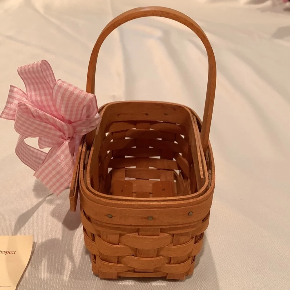 Longaberger 1995 Horizon Of Hope Cancer Basket. First In The Series. RARE